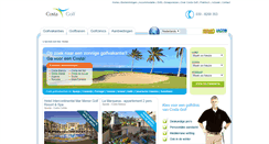 Desktop Screenshot of costa-golfvakantie.nl